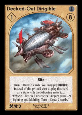 Decked-Out Dirigible