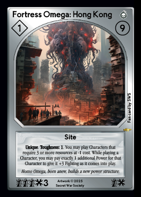 Fortress Omega: Hong Kong