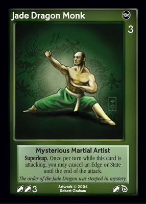 Jade Dragon Monk