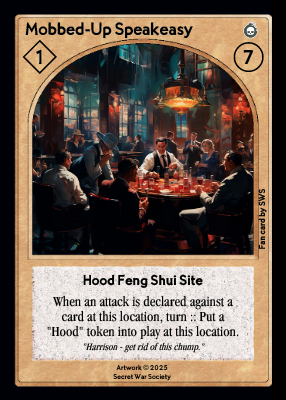 Mobbed-Up Speakeasy