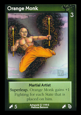 Orange Monk