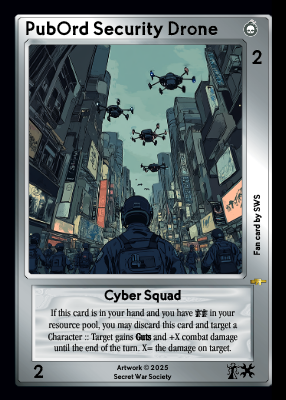 PubOrd Security Drone