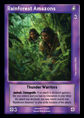 Rainforest Amazons