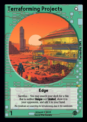 Terraforming Projects